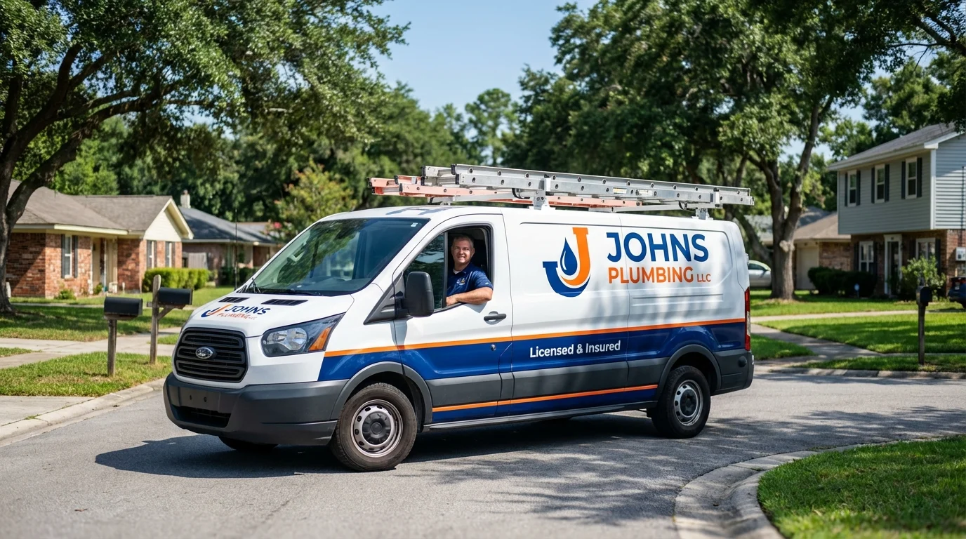 Johns Plumbing LLC service van in Snowmass Village, CO