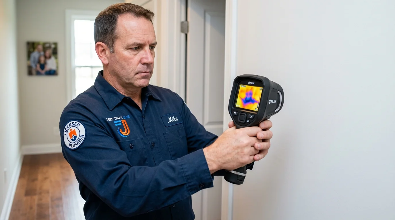 Thermal imaging leak detection by Johns Plumbing LLC in Snowmass Village